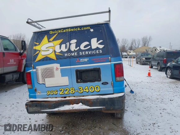 2011 Ford Econoline Cargo Commercial with VIN 1FTNE2EW6BDA23665, listed as a IAAI auction lot 41045981 with Not provided miles and . Bid and sale history available at DreamBid. Image 16.
