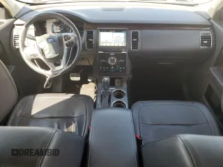 2017 Ford Flex Limited with VIN 2FMHK6D83HBA12052, listed as a Copart auction lot 52321255 with 54,449 mi miles and Salvage Title. Bid and sale history available at carsss.com. Image 8.