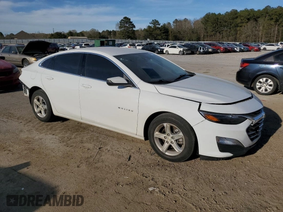 2022 Chevrolet Malibu LS with VIN 1G1ZC5ST6NF151411, listed as a Copart auction lot 48127885 with 54,648 mi miles and Salvage Title. Bid and sale history available at DreamBid. Image 4.