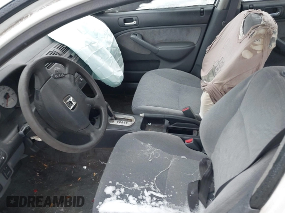 2002 Honda Civic LX with VIN 2HGES16592H517516, listed as a IAAI auction lot 41516218 with 146,957 mi miles and . Bid and sale history available at DreamBid. Image 5.
