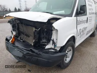 2016 Chevrolet Express Cargo Van with VIN 1GCWGBFF8G1135759, listed as a IAAI auction lot 41452031 with 96,893 mi miles. Bid and sale history available at carsss.com. Image 6.