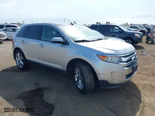 2013 Ford Edge SEL with VIN 2FMDK3JC8DBB01843, listed as a IAAI auction lot 42034502 with 165,671 mi miles. Bid and sale history available at carsss.com. Image 1.