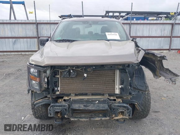 2023 Ford F-150 XL with VIN 1FTFW1E89PFA39819, listed as a IAAI auction lot 41929566 with 46,875 mi miles. Bid and sale history available at carsss.com. Image 13.