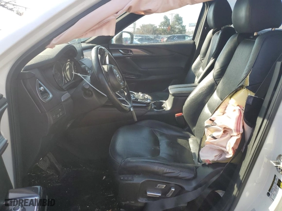 2018 Mazda CX-9 Grand Touring with VIN JM3TCBDY9J0213831, listed as a Copart auction lot 47105595 with 130,740 mi miles and Salvage Title. Bid and sale history available at carsss.com. Image 7.