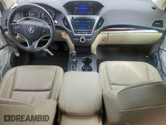 2015 Acura MDX with VIN 5FRYD3H27FB012931, listed as a Copart auction lot 55147415 with 64,904 mi miles and Salvage title. Bid and sale history available at DreamBid. Image 8.