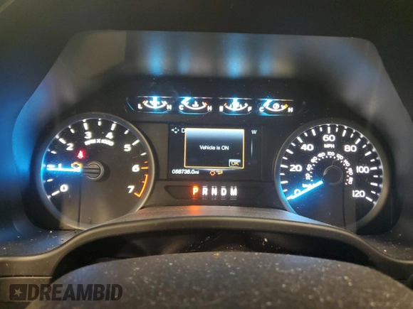 2020 Ford F-150 XL with VIN 1FTFX1E45LFA35528, listed as a Copart auction lot 51899915 with 58,736 mi miles and Salvage Title. Bid and sale history available at carsss.com. Image 9.