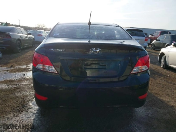 2012 Hyundai Accent GLS with VIN KMHCT4AE3CU223311, listed as a IAAI auction lot 41866880 with 121,701 mi miles. Bid and sale history available at carsss.com. Image 16.