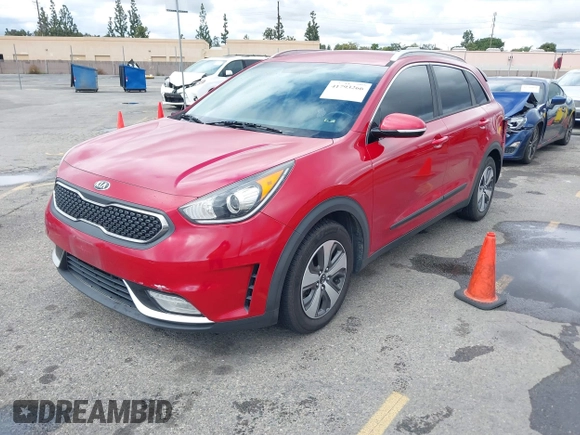 2018 Kia Niro EX with VIN KNDCC3LC7J5143379, listed as a IAAI auction lot 41793266 with 117,760 mi miles. Bid and sale history available at carsss.com. Image 17.
