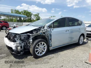 2014 Toyota Prius Two z VIN JTDZN3EU2E3291208, wystawiony jako Copart lot #53935025 z przebiegiem 97 615 mil mil oraz Szkoda całkowita • Salvage title. Historia ofert i sprzedaży dostępna na DreamBid. Obrazek 1.