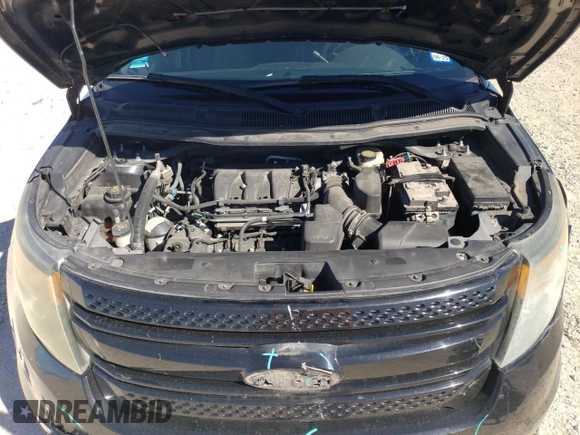 2014 Ford Utility Police Interceptor with VIN 1FM5K8AR4EGC13927, listed as a Copart auction lot 80695424 with 176,680 mi miles and Salvage Title. Bid and sale history available at carsss.com. Image 12.