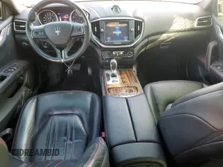 2016 Maserati Ghibli S Q4 with VIN ZAM57RTA6G1178604, listed as a Copart auction lot 68558453 with 78,600 mi miles. Bid and sale history available at carsss.com. Image 8.