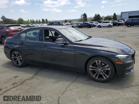 2014 BMW 3 Series 328d with VIN WBA3D3C5XEF099499, listed as a Copart auction lot 60522055 with 116,398 mi miles and Salvage title. Bid and sale history available at DreamBid. Image 4.