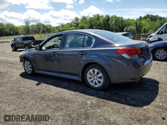 2010 Subaru Legacy Premium with VIN 4S3BMBB66A3233794, listed as a Copart auction lot 63785545 with 201,029 mi miles and Salvage title. Bid and sale history available at DreamBid. Image 2.
