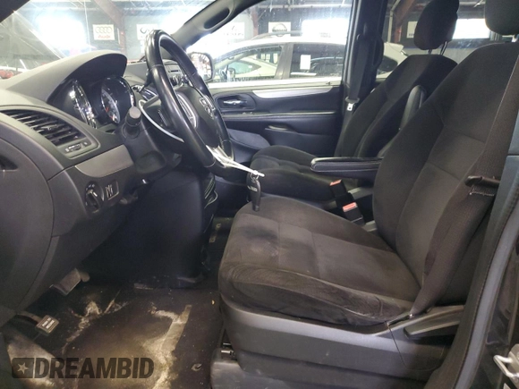 2015 Dodge Grand Caravan SE with VIN 2C4RDGBG5FR550307, listed as a Copart auction lot 56277375 with 121,880 mi miles and Clean Title. Bid and sale history available at DreamBid. Image 7.