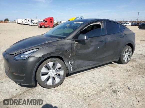 2021 Tesla Model Y Long Range z VIN 5YJYGDEE5MF275302, wystawiony jako Copart lot #54353875 z przebiegiem 63 196 mil mil oraz Szkoda całkowita • Salvage title. Historia ofert i sprzedaży dostępna na DreamBid. Obrazek 1.