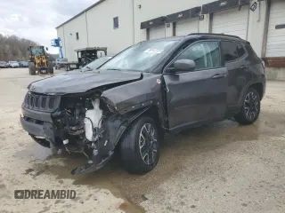2021 Jeep Compass Trailhawk с VIN 3C4NJDDBXMT520088, выставлен на аукционе Copart как лот 51323455 с пробегом 83 713 миль миль и Чистый • Clean title. История ставок и продаж доступна на DreamBid. Изображение 1.