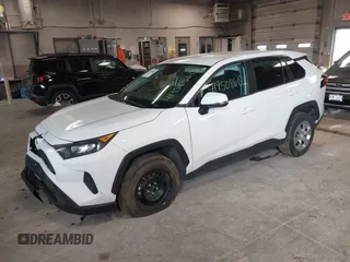 2022 Toyota RAV4 LE with VIN 2T3G1RFV4NC312202, listed as a IAAI auction lot 41950860 with 48,177 mi miles. Bid and sale history available at carsss.com. Image 18.