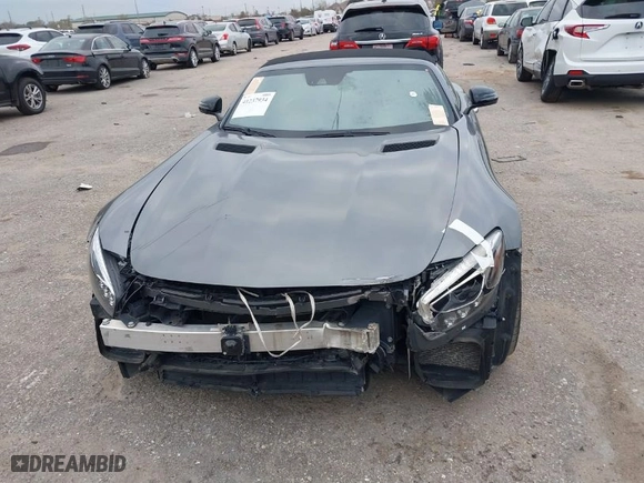 2018 Mercedes-Benz AMG GT with VIN WDDYK7HA3JA018139, listed as a IAAI auction lot 41237934 with 28,901 mi miles. Bid and sale history available at carsss.com. Image 6.