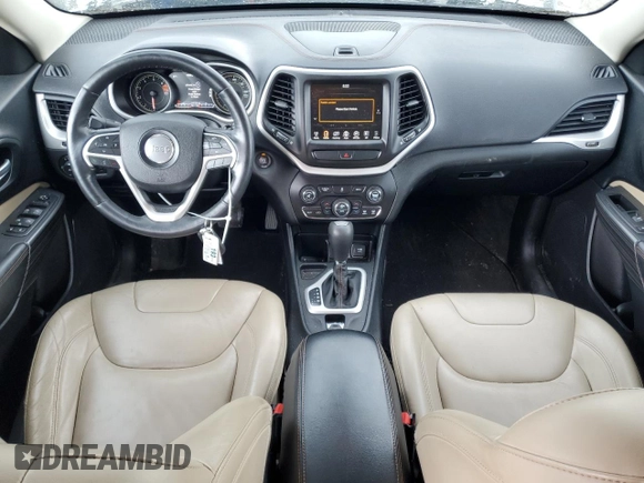 2016 Jeep Cherokee Limited with VIN 1C4PJLDB0GW157950, listed as a Copart auction lot 54617045 with 115,722 mi miles and Salvage title. Bid and sale history available at DreamBid. Image 8.