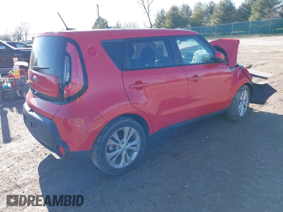 2015 Kia Soul + with VIN KNDJP3A55F7791587, listed as a IAAI auction lot 41474274 with 83,743 mi miles and . Bid and sale history available at DreamBid. Image 4.