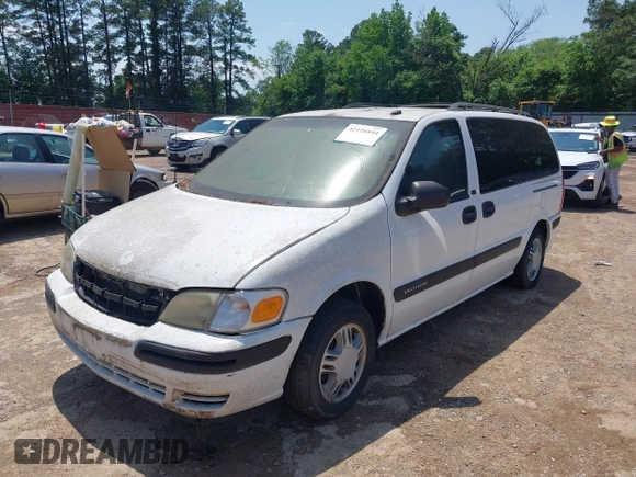 2002 Chevrolet Venture LS 1SC Pkg with VIN 1GNDX03E72D293256, listed as a IAAI auction lot 42126844 with 106,064 mi miles. Bid and sale history available at carsss.com. Image 2.