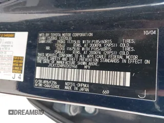 2005 Scion xB z VIN JTLKT324850202968, wystawiony jako IAAI lot #42159371 z przebiegiem 219 344 mil mil oraz . Historia ofert i sprzedaży dostępna na DreamBid. Obrazek 9.