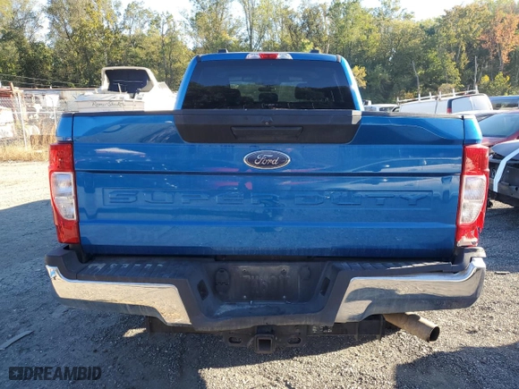 2020 Ford Super Duty F-250 SRW XL with VIN 1FT7W2BN0LEE65306, listed as a Copart auction lot 74810824 with 99,863 mi miles and Salvage Title. Bid and sale history available at carsss.com. Image 6.