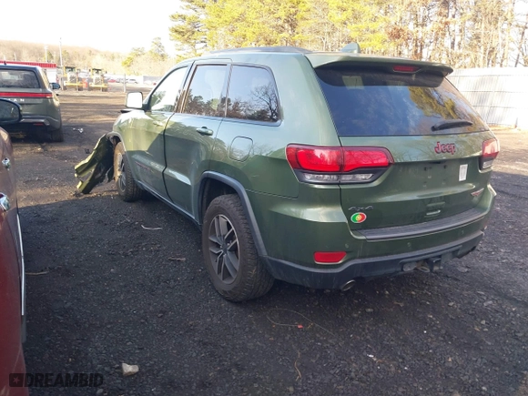 2019 Jeep Grand Cherokee Trailhawk with VIN 1C4RJFLG8KC822501, listed as a IAAI auction lot 41445574 with 94,742 mi miles. Bid and sale history available at carsss.com. Image 3.