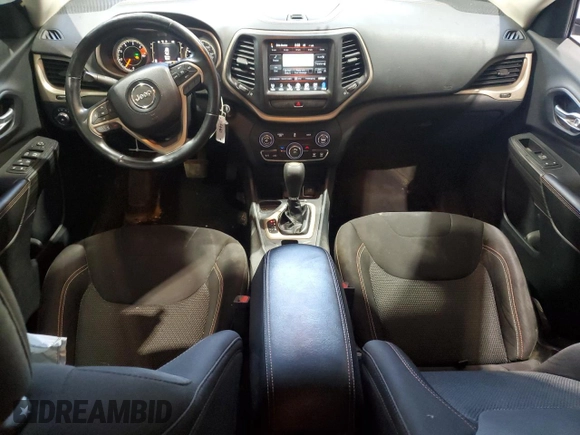 2016 Jeep Cherokee Altitude with VIN 1C4PJLCB0GW350486, listed as a Copart auction lot 85436634 with 198,587 mi miles and Salvage Title. Bid and sale history available at carsss.com. Image 8.