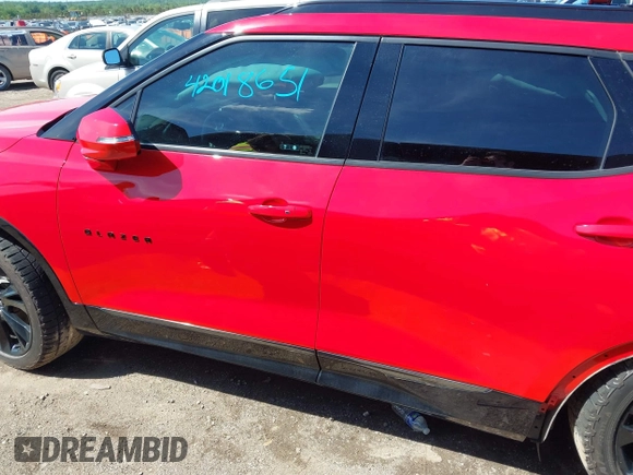 2021 Chevrolet Blazer RS with VIN 3GNKBERS6MS581014, listed as a IAAI auction lot 42018651 with 91,963 mi miles and . Bid and sale history available at DreamBid. Image 15.