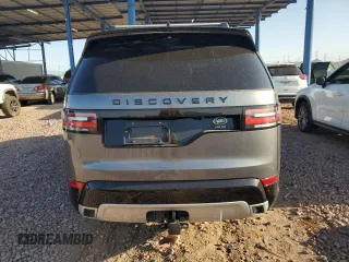 2017 Land Rover Discovery HSE Luxury with VIN SALRHBBV6HA046483, listed as a Copart auction lot 51866655 with 53,511 mi miles and Salvage Title. Bid and sale history available at carsss.com. Image 6.