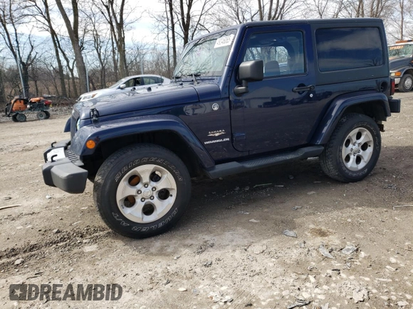 2013 Jeep Wrangler Sahara with VIN 1C4AJWBG3DL516842, listed as a Copart auction lot 49246065 with 129,594 mi miles and Salvage title. Bid and sale history available at DreamBid. Image 1.