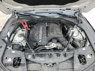 2015 BMW 7 Series 740Li with VIN WBAYE4C52FD947008, listed as a Copart auction lot 45206035 with 123,551 mi miles and Salvage Title. Bid and sale history available at DreamBid. Image 11.