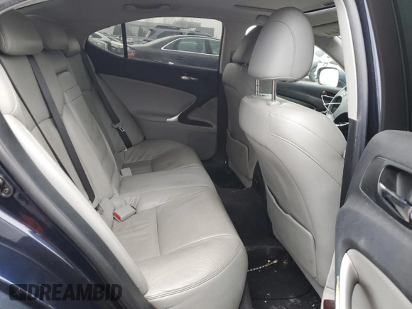 2006 Lexus IS 350 with VIN JTHBE262965000071, listed as a Copart auction lot 82420324 with 203,383 mi miles and Clean title. Bid and sale history available at DreamBid. Image 10.