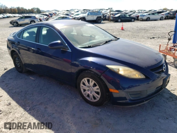 2009 Mazda 6 i Sport with VIN 1YVHP81H195M44662, listed as a Copart auction lot 79431844 with 62,733 mi miles and Salvage Title. Bid and sale history available at carsss.com. Image 4.