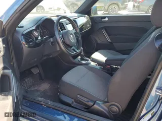 2019 Volkswagen Beetle S with VIN 3VWFD7AT6KM715779, listed as a Copart auction lot 74257514 with 0 mi miles and Salvage Title. Bid and sale history available at carsss.com. Image 8.