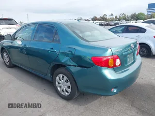 2009 Toyota Corolla with VIN 1NXBU40E49Z122815, listed as a IAAI auction lot 42110854 with 46,219 mi miles. Bid and sale history available at carsss.com. Image 3.