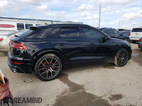 2022 Audi SQ8 Prestige z VIN WA1CWBF11ND019903, wystawiony jako Copart lot #39772444 z przebiegiem Nie podano mil oraz . Historia ofert i sprzedaży dostępna na DreamBid. Obrazek 3.