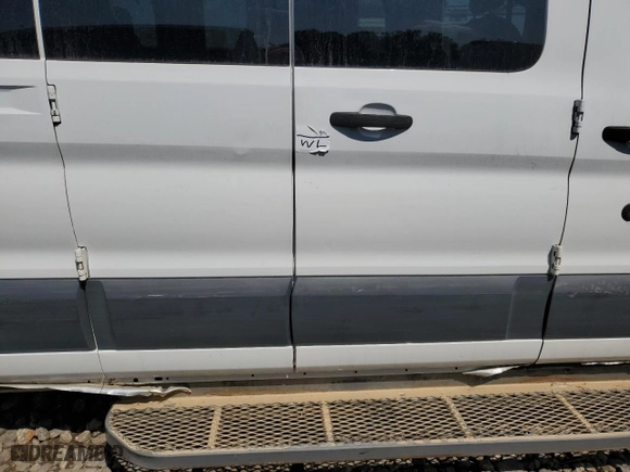2017 Ford Transit Wagon XL with VIN 1FBZX2ZM9HKA26766, listed as a Copart auction lot 75003114 with 0 mi miles and Salvage Title. Bid and sale history available at carsss.com. Image 13.