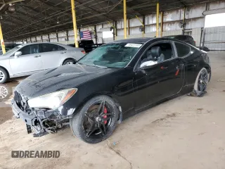 2016 Hyundai Genesis Coupe Ultimate with VIN KMHHU6KJ7GU133157, listed as a Copart auction lot 48423185 with Not provided miles and Salvage title. Bid and sale history available at DreamBid. Image 1.