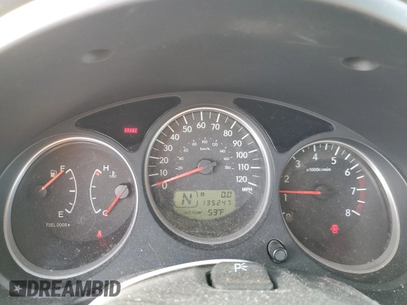 2007 Subaru Forester X w/Premium Pkg with VIN JF1SG65657H745784, listed as a Copart auction lot 76562584 with 135,247 mi miles and Salvage Title. Bid and sale history available at carsss.com. Image 9.