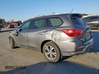 2018 Nissan Pathfinder S with VIN 5N1DR2MN1JC658446, listed as a Copart auction lot 49599165 with 0 mi miles and Salvage Title. Bid and sale history available at carsss.com. Image 2.