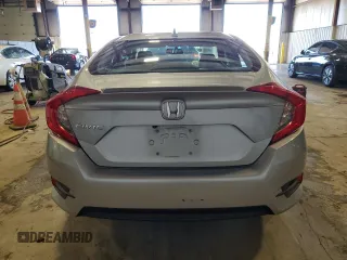2017 Honda Civic Sedan EX-T with VIN 19XFC1F34HE203114, listed as a Copart auction lot 51485085 with 58,383 mi miles and Salvage Title. Bid and sale history available at carsss.com. Image 6.
