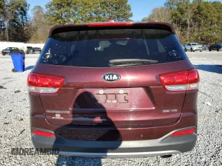 2018 Kia Sorento EX with VIN 5XYPH4A53JG410196, listed as a Copart auction lot 89075895 with 77,481 mi miles and Salvage Title. Bid and sale history available at DreamBid. Image 6.