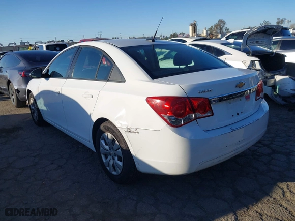 2013 Chevrolet Cruze LS with VIN 1G1PA5SG1D7252963, listed as a IAAI auction lot 41678640 with 139,564 mi miles. Bid and sale history available at carsss.com. Image 3.