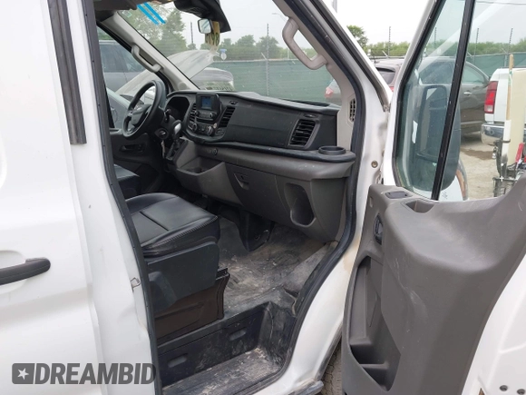2021 Ford Transit Cargo with VIN 1FTBR1C80MKA31085, listed as a IAAI auction lot 42156172 with 41,076 mi miles and . Bid and sale history available at DreamBid. Image 5.