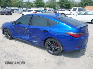 2023 Acura Integra w/A-Spec Package with VIN 19UDE4H35PA002597, listed as a IAAI auction lot 42444433 with 54,356 mi miles and . Bid and sale history available at DreamBid. Image 3.