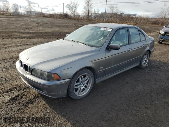 2003 BMW 5 Series 530iA with VIN WBADT63423CK45151, listed as a Copart auction lot 83069884 with 338,683 mi miles and Clean Title. Bid and sale history available at carsss.com. Image 1.
