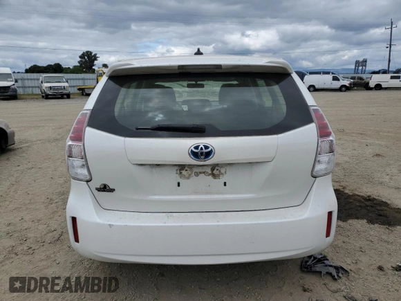 2015 Toyota Prius Two with VIN JTDZN3EU1FJ021710, listed as a Copart auction lot 54728305 with 178,722 mi miles and Salvage Title. Bid and sale history available at DreamBid. Image 6.