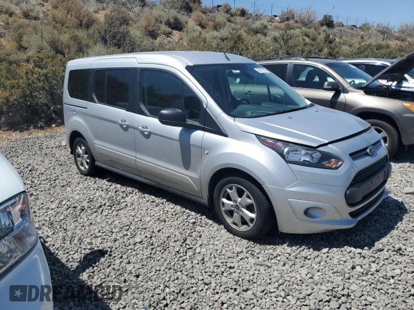 2015 Ford Transit Connect XLT with VIN NM0GE9F74F1198008, listed as a Copart auction lot 65177975 with 165,234 mi miles and Clean title. Bid and sale history available at DreamBid. Image 4.